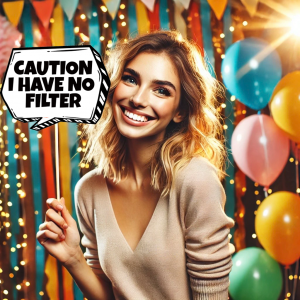 Caution I have No Filter 3