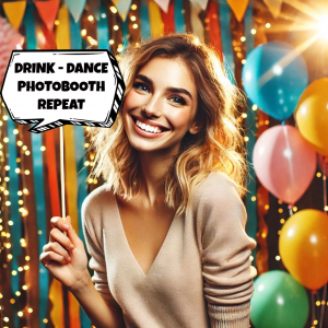Drink Dance Photobooth Repeat 3