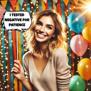 I tested negative for patience 3