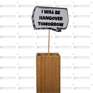 I will be Hangover Tomorrow