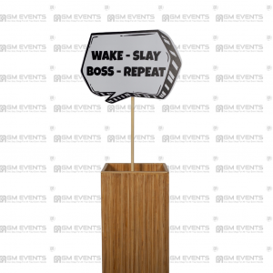 Wake Slay Boos Repeat